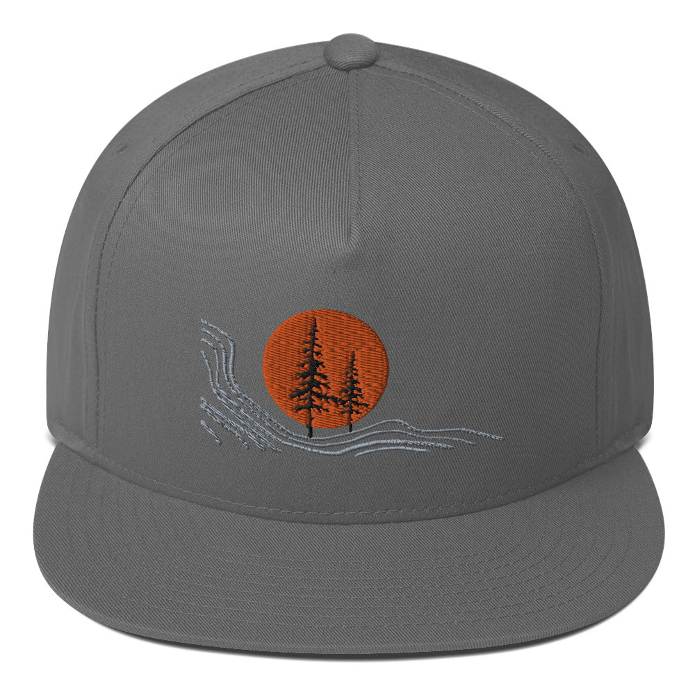 Flat Bill Cap- PNW inspired