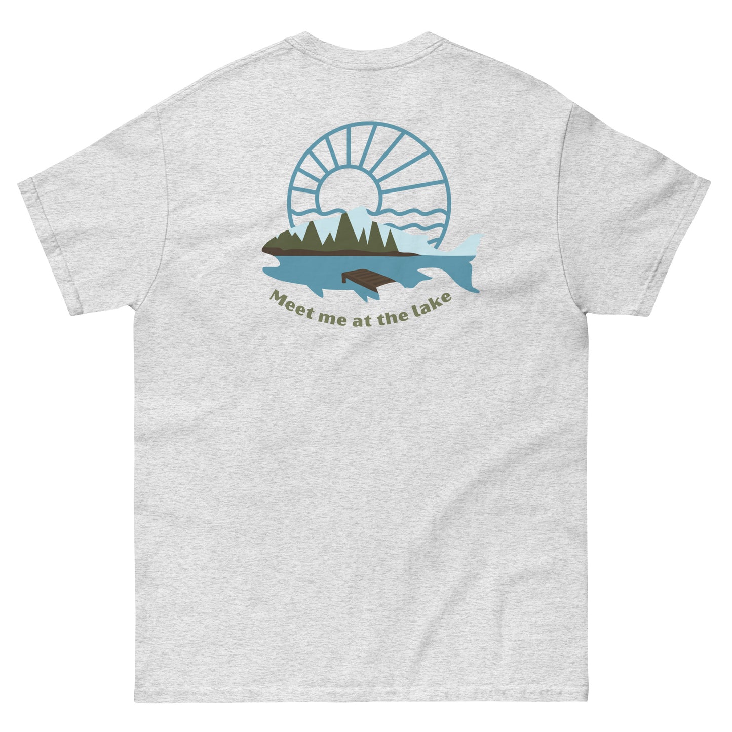 Men's classic tee - Meet at the lake