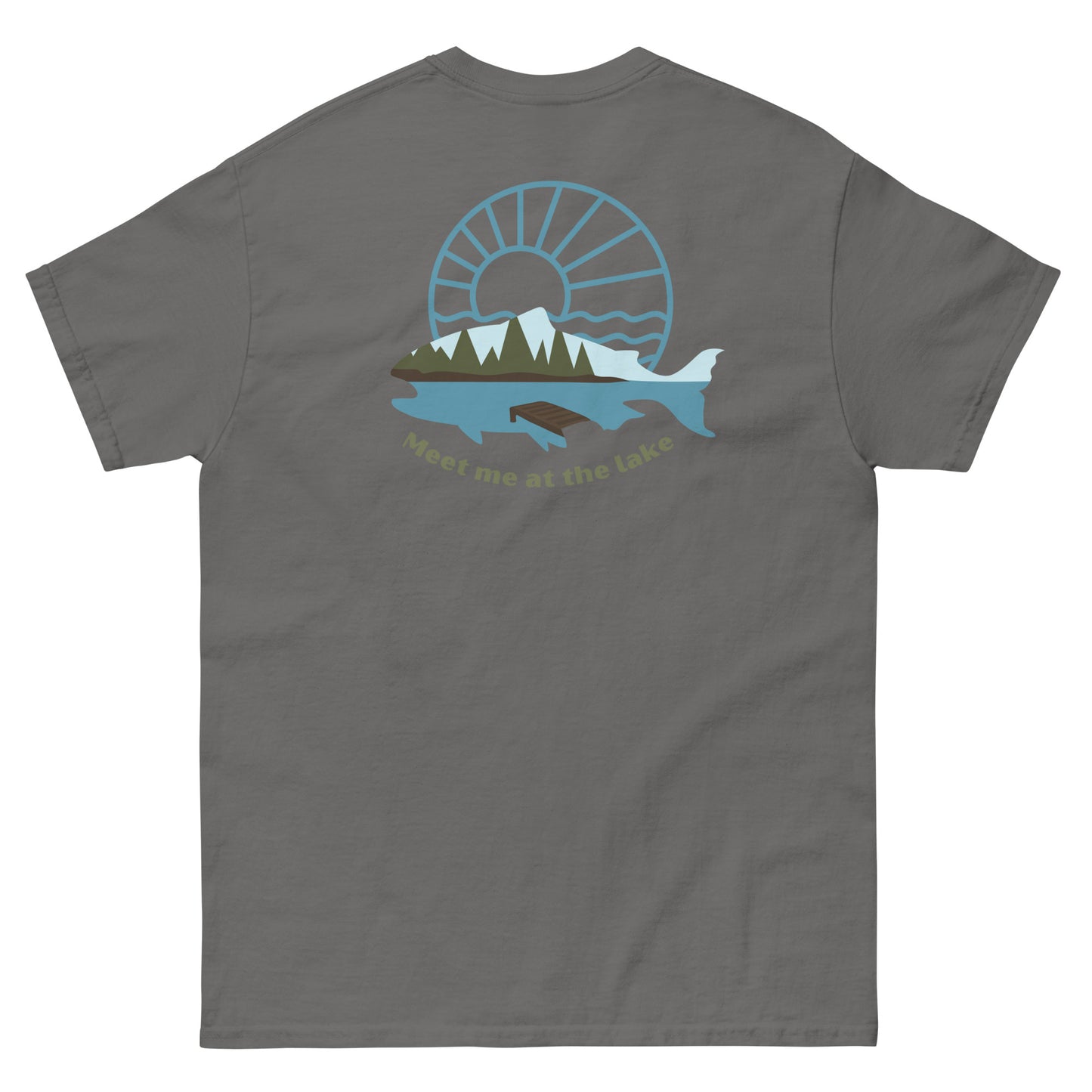 Men's classic tee - Meet at the lake