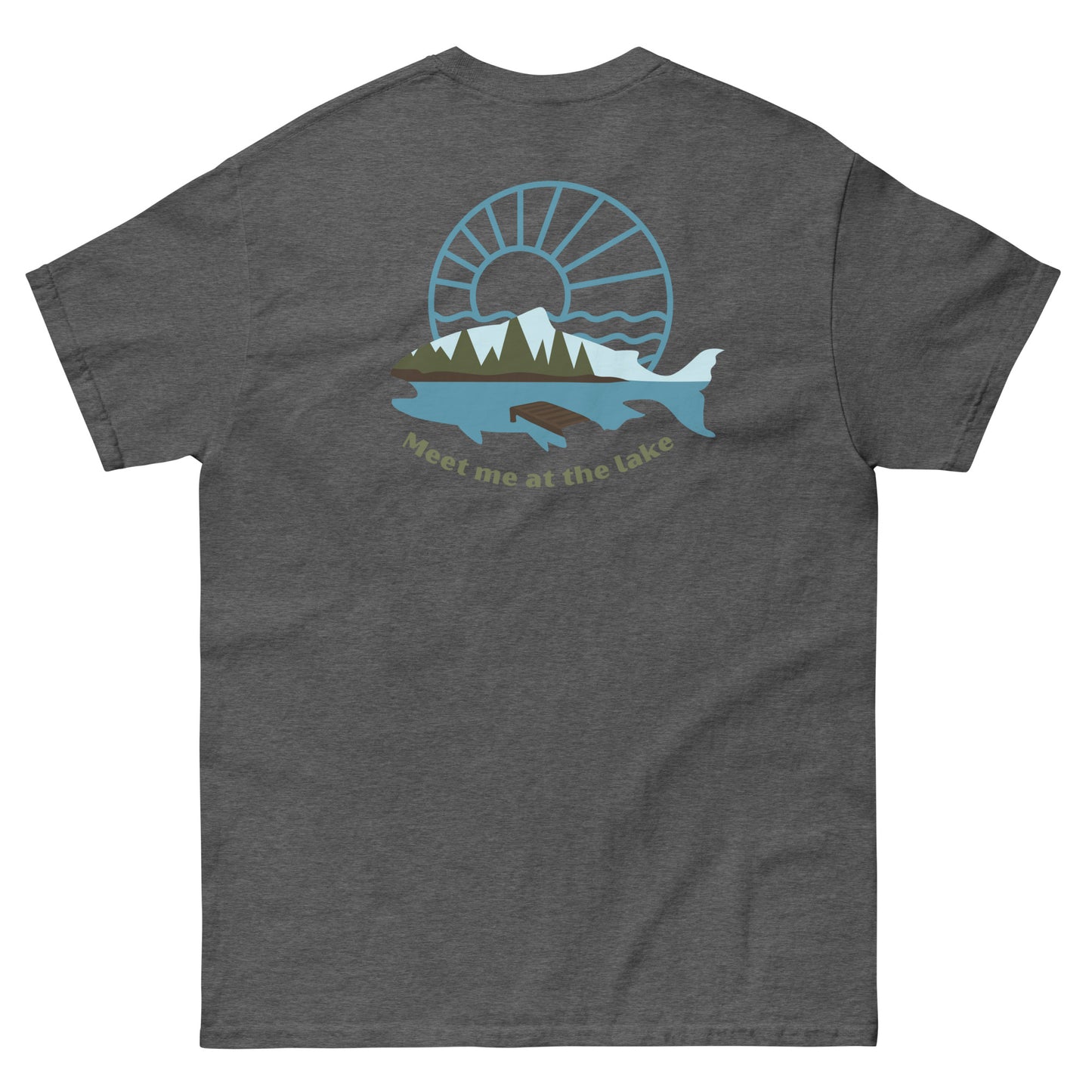 Men's classic tee - Meet at the lake