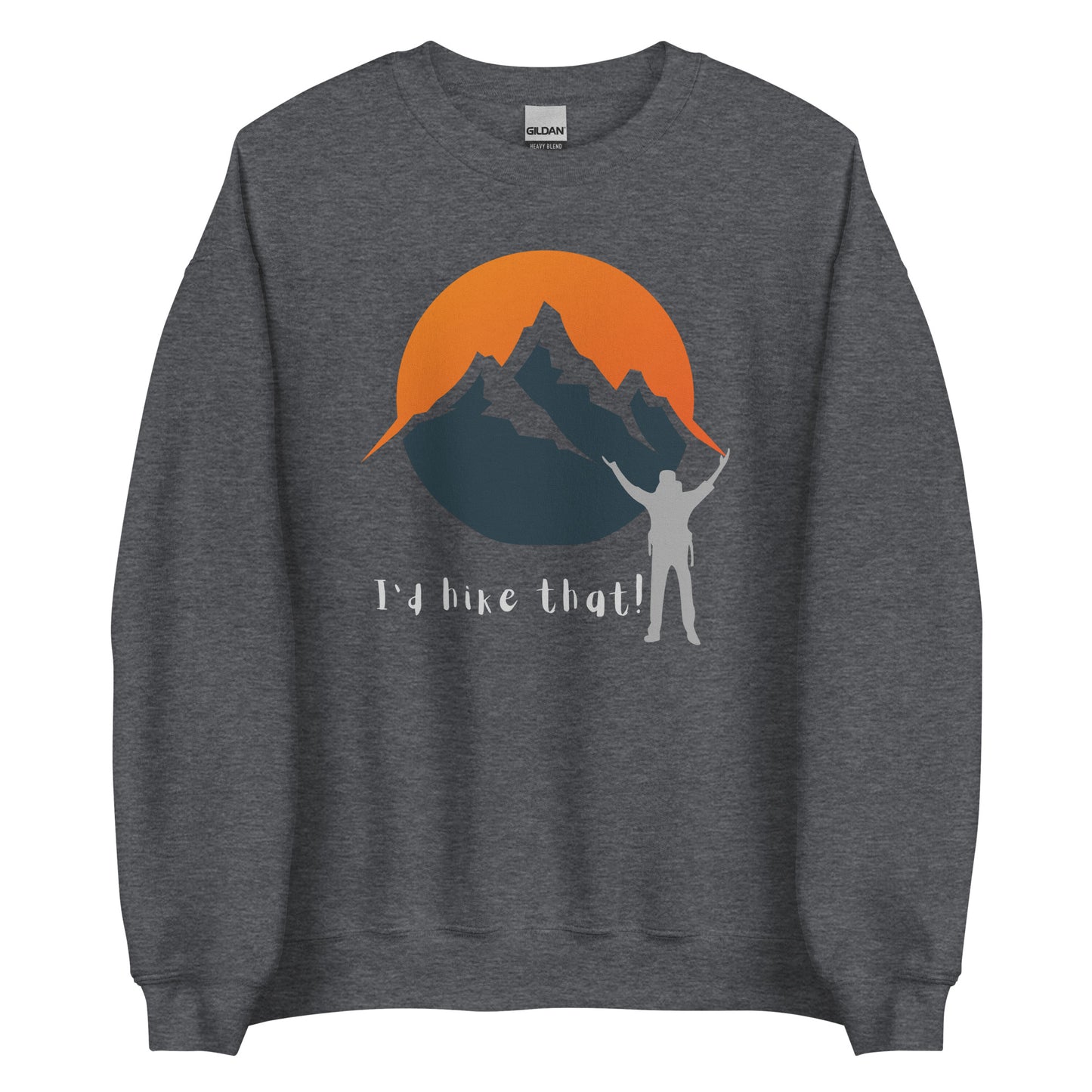 Unisex Sweatshirt- Hiking, mountain