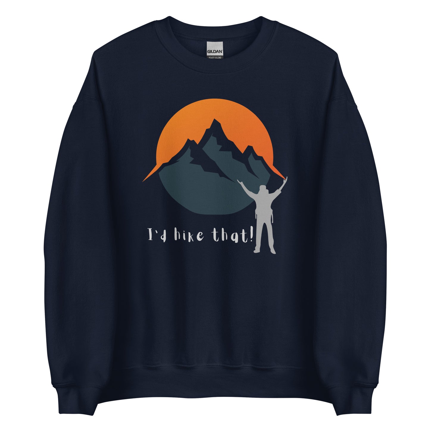 Unisex Sweatshirt- Hiking, mountain