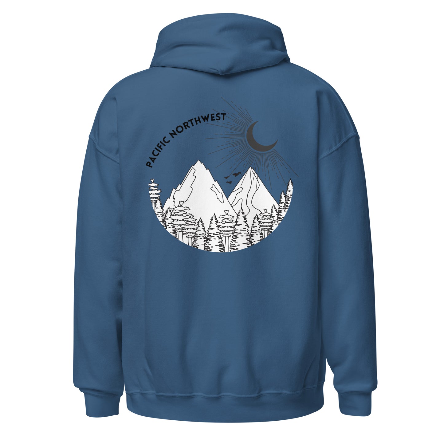 Unisex Hoodie PNW, mountains