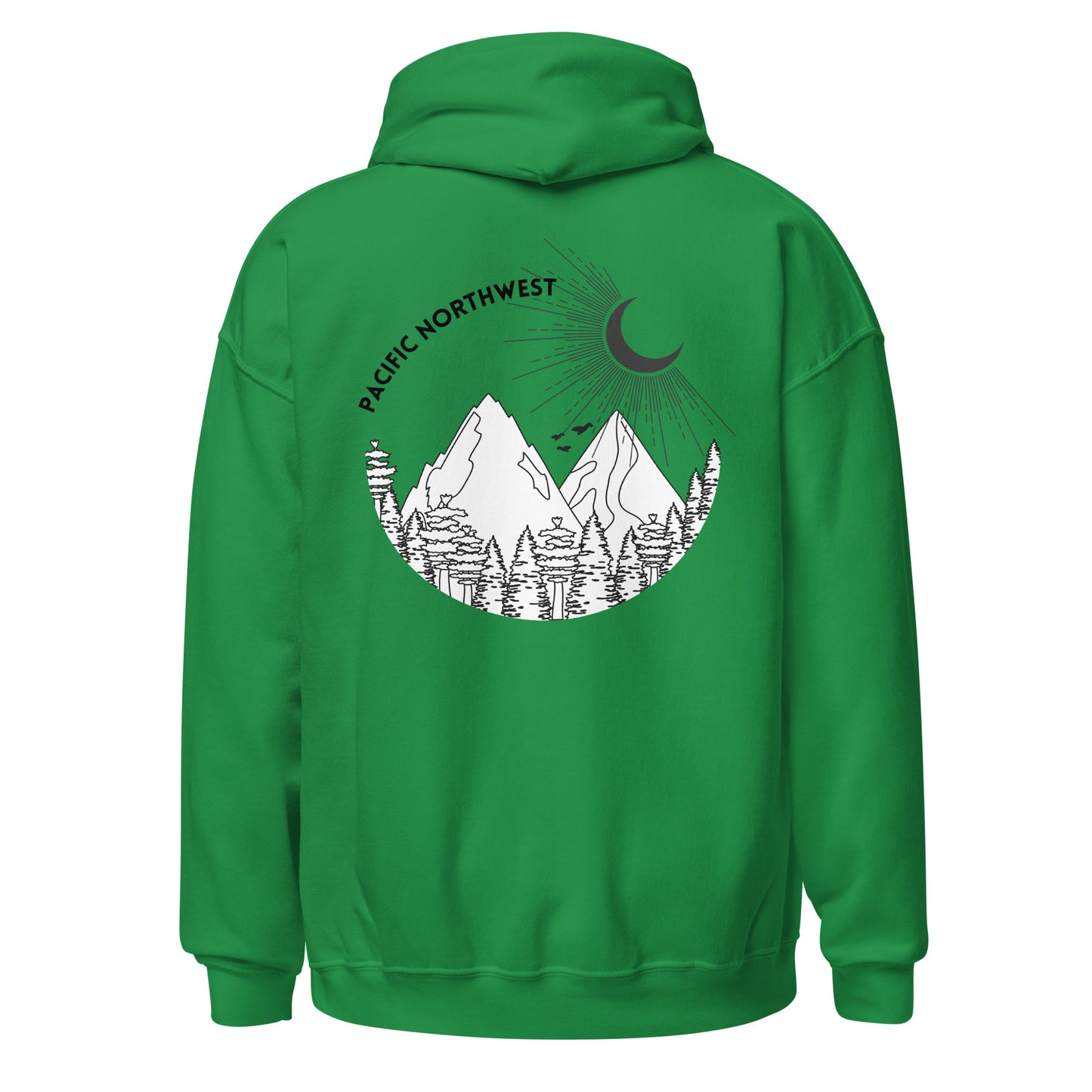 Unisex Hoodie PNW, mountains