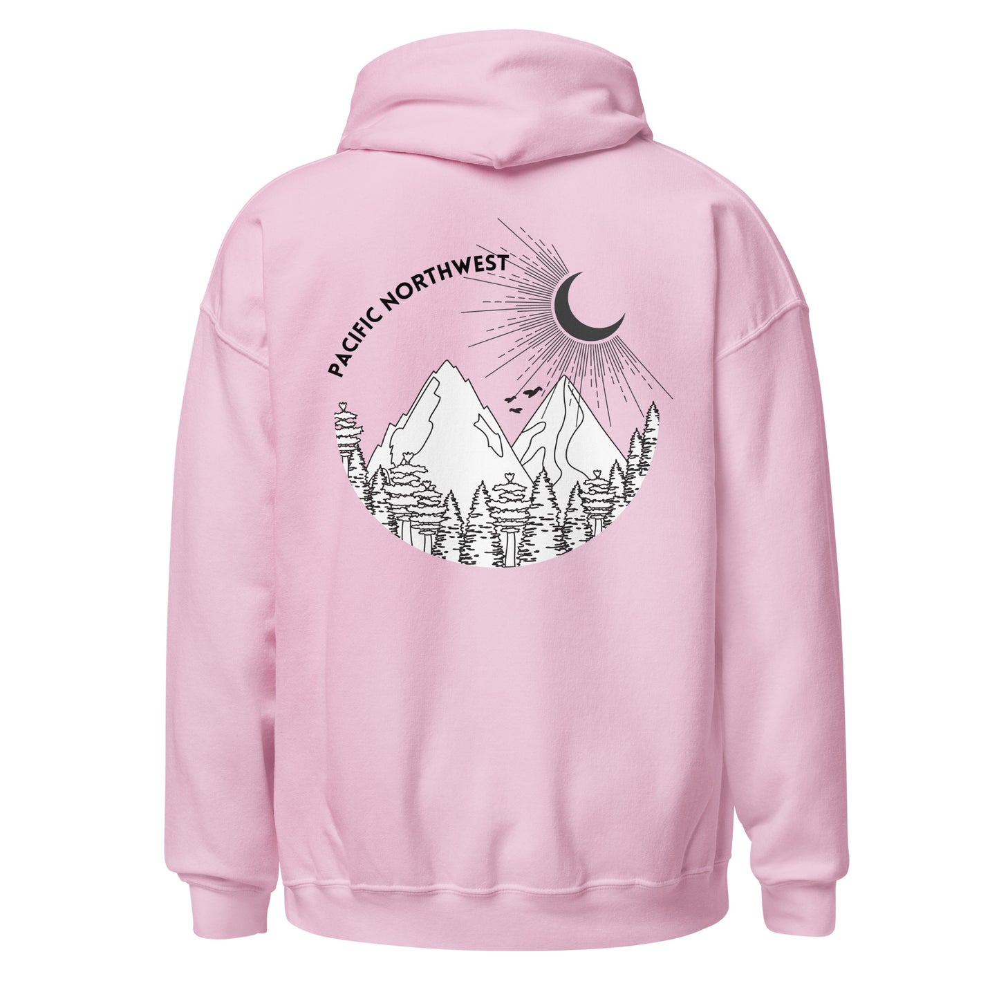 Unisex Hoodie PNW, mountains