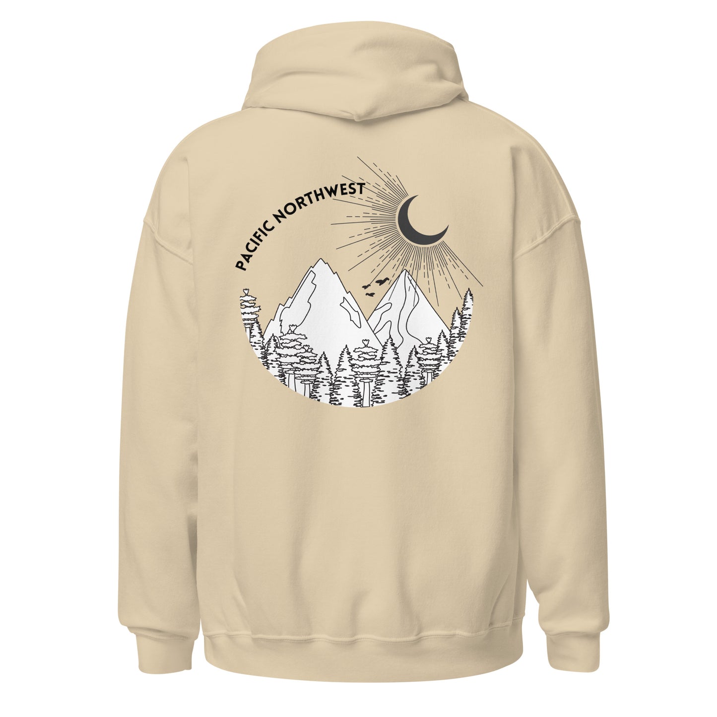 Unisex Hoodie PNW, mountains