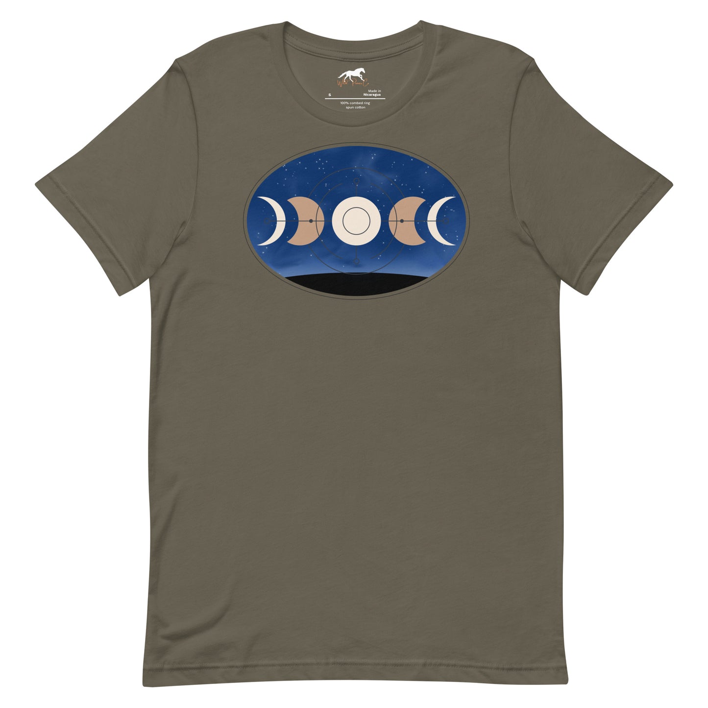 Unisex T-shirt - Moon phases