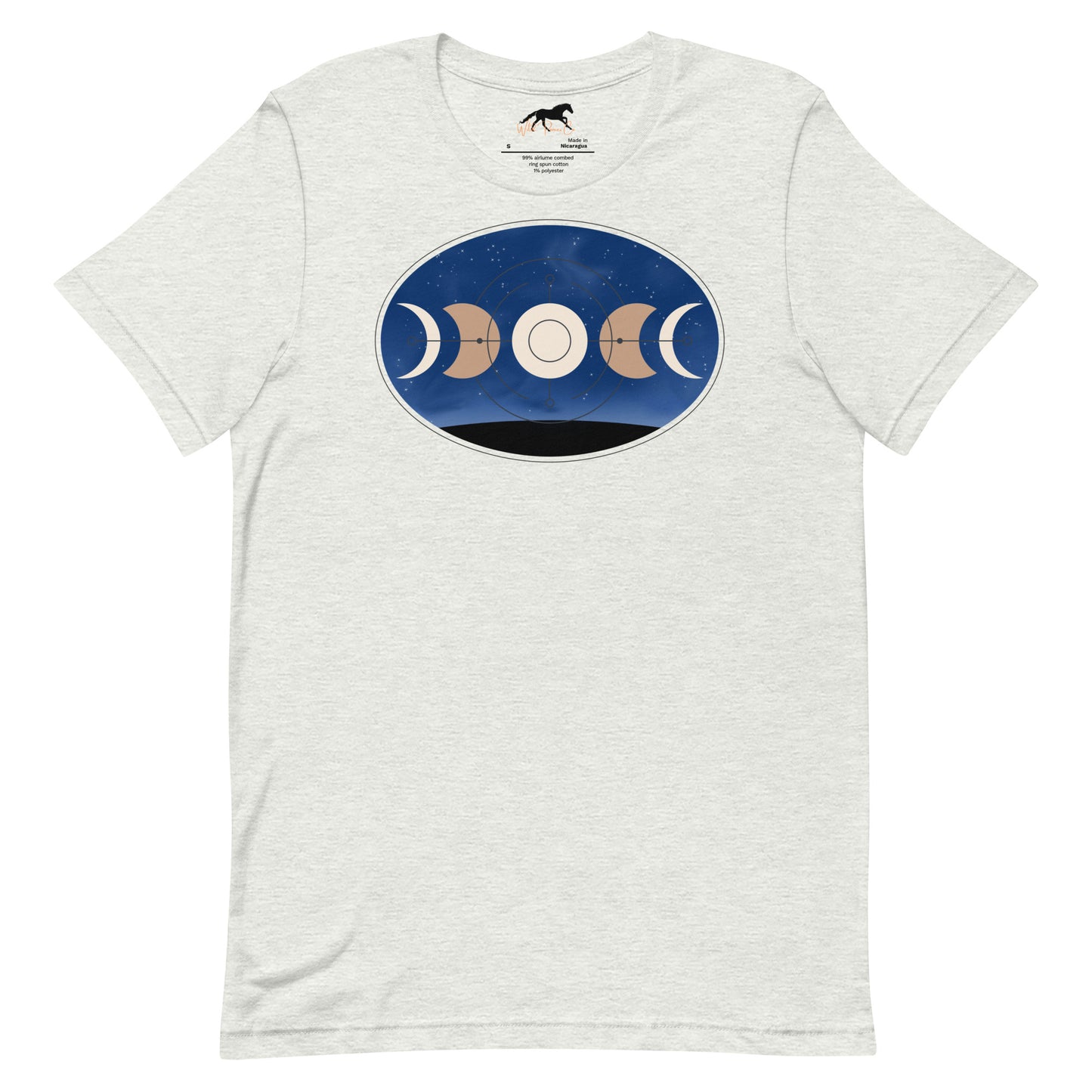 Unisex T-shirt - Moon phases