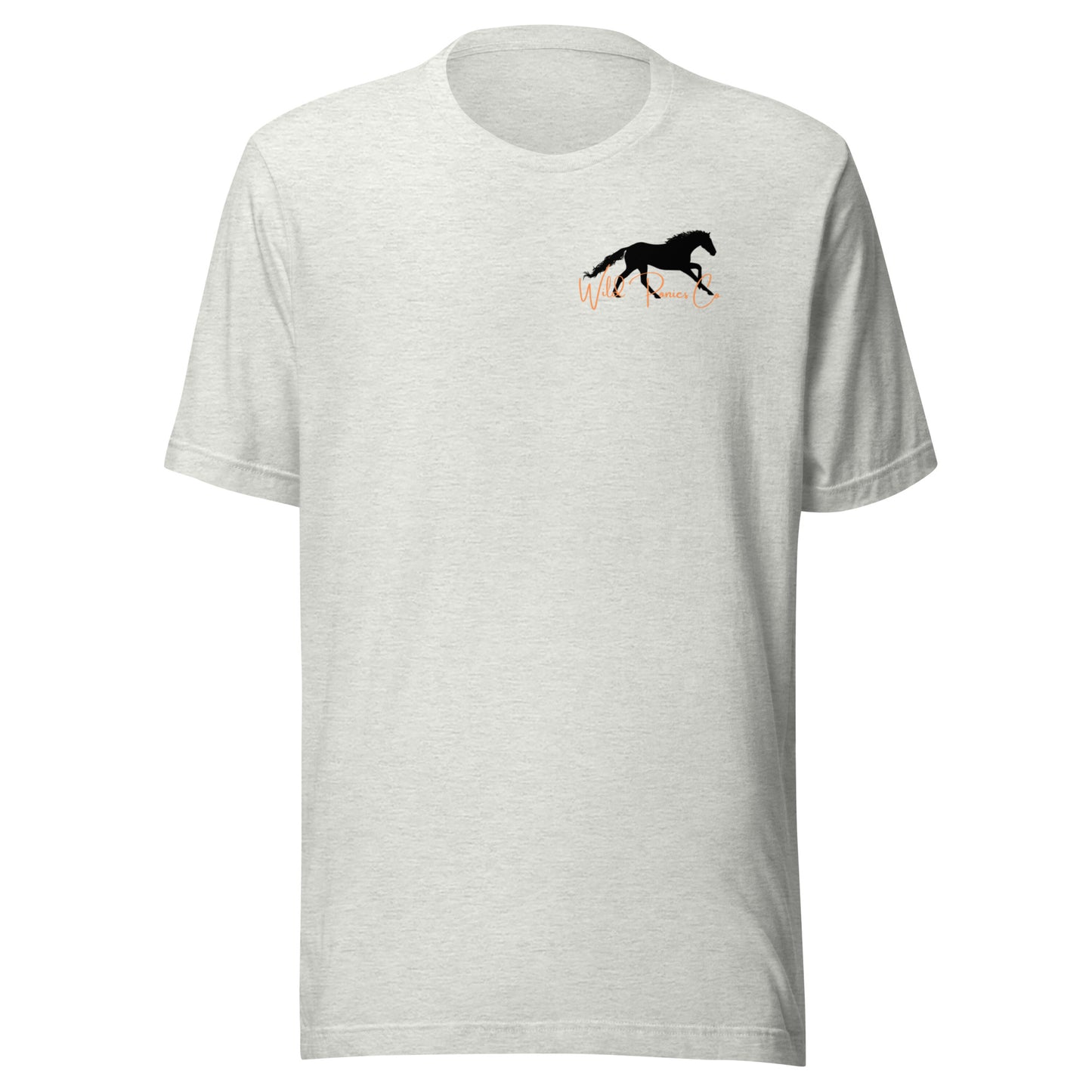 Unisex T-shirt - back design, go outside, mountains