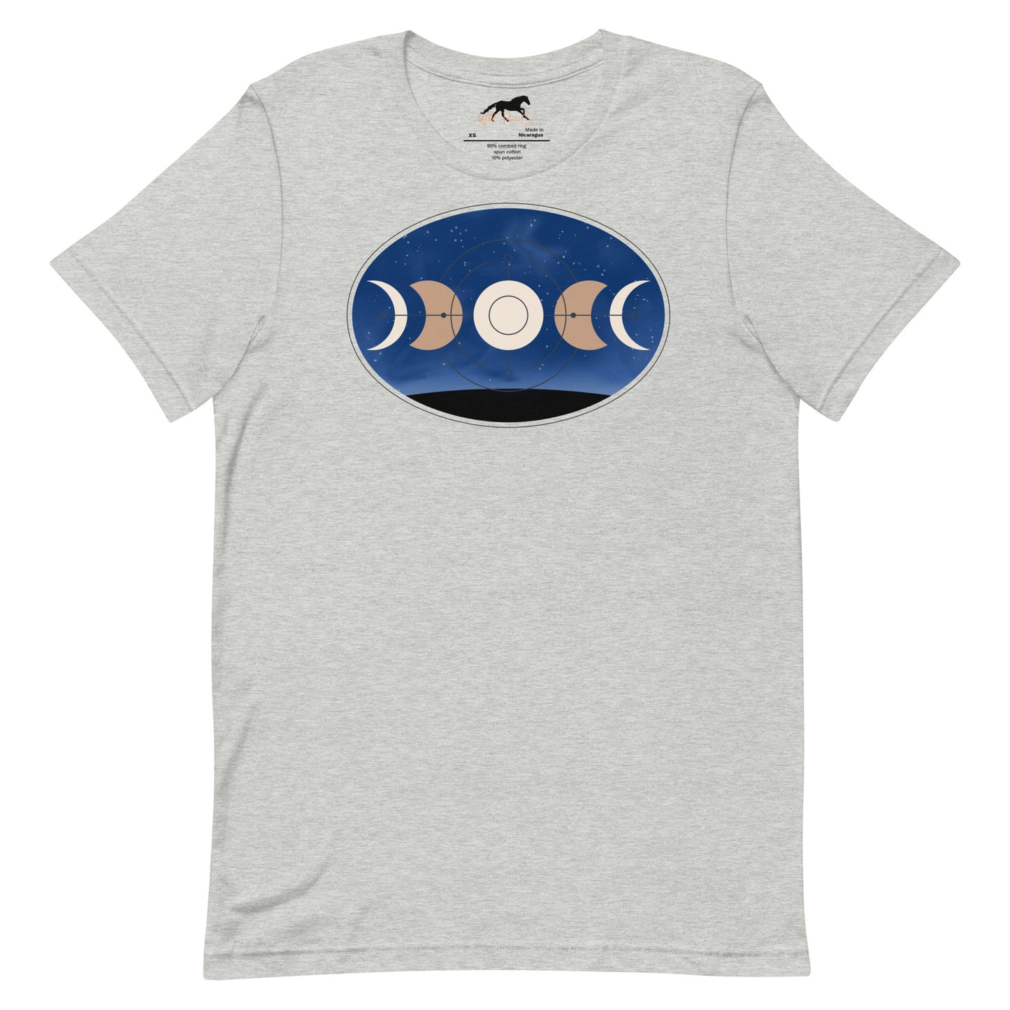 Unisex T-shirt - Moon phases