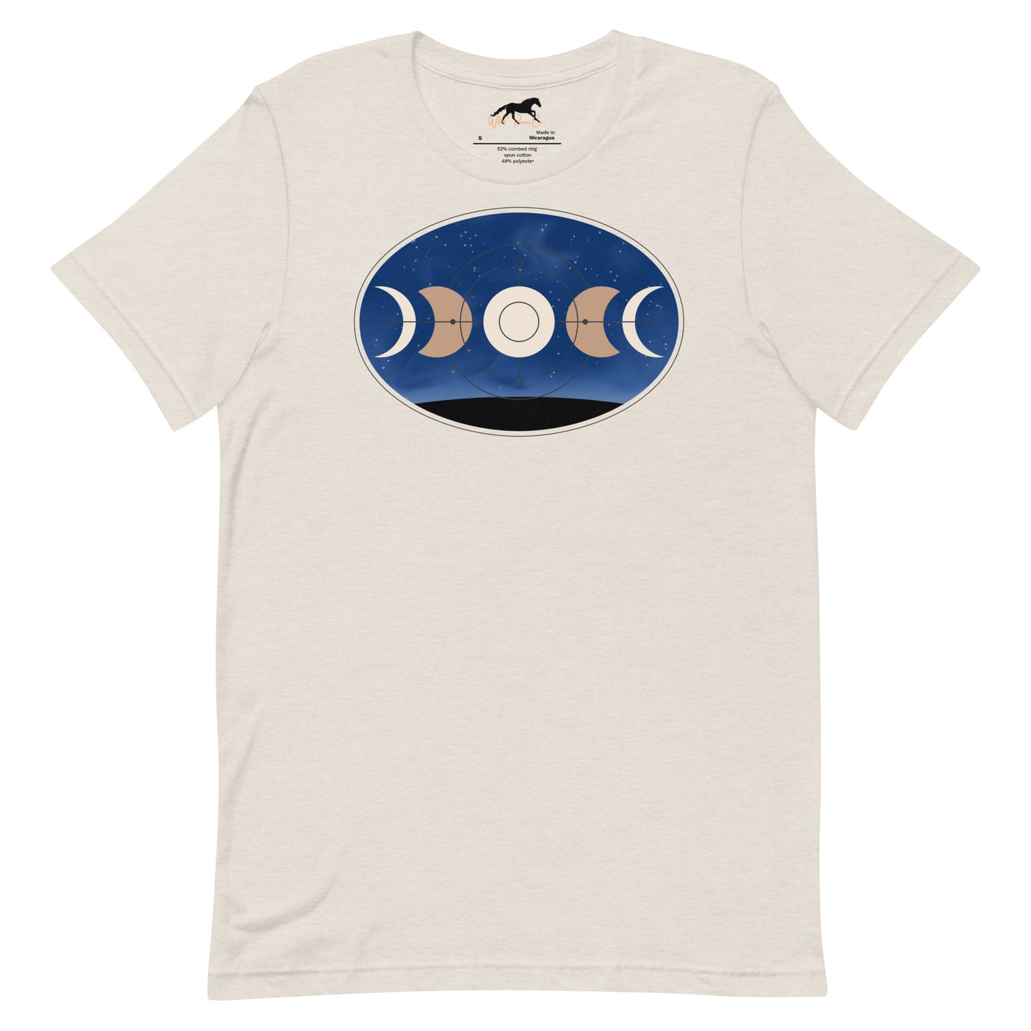 Unisex T-shirt - Moon phases