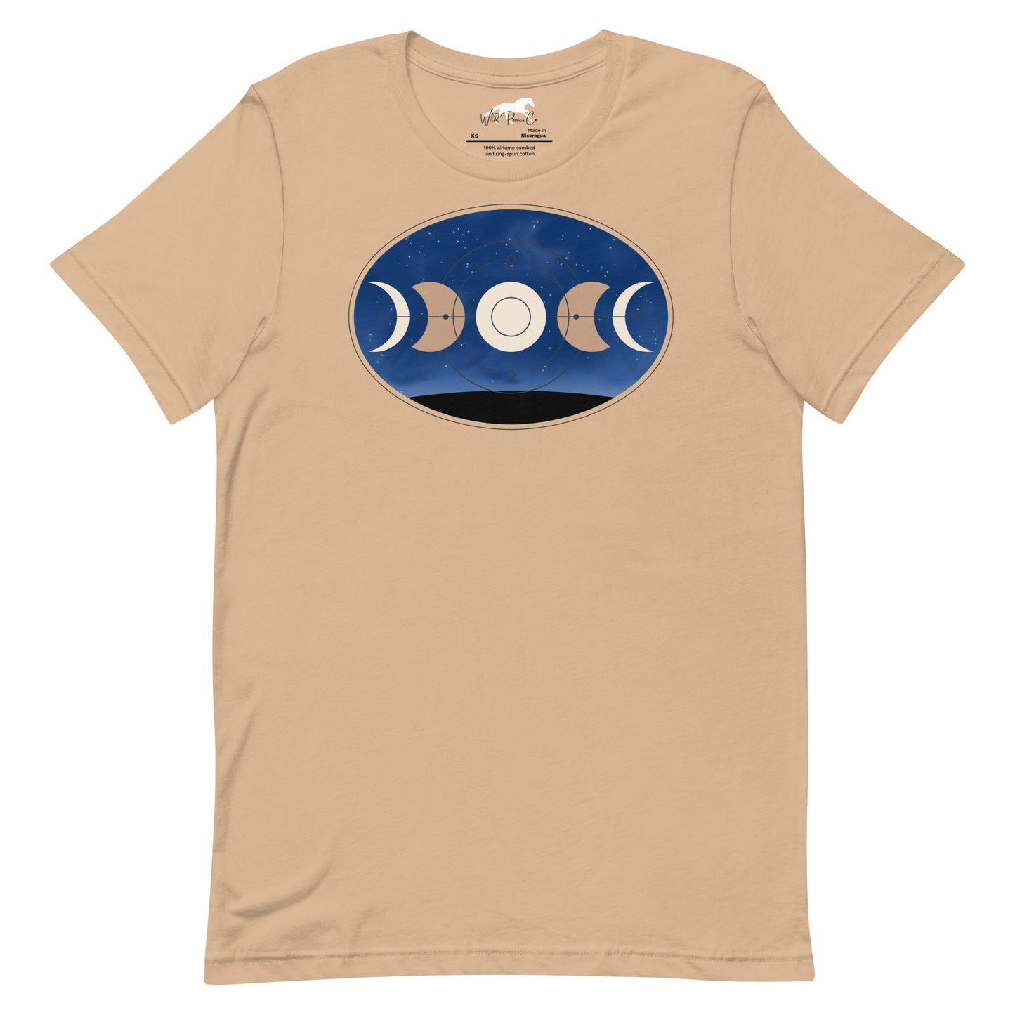 Unisex T-shirt - Moon phases