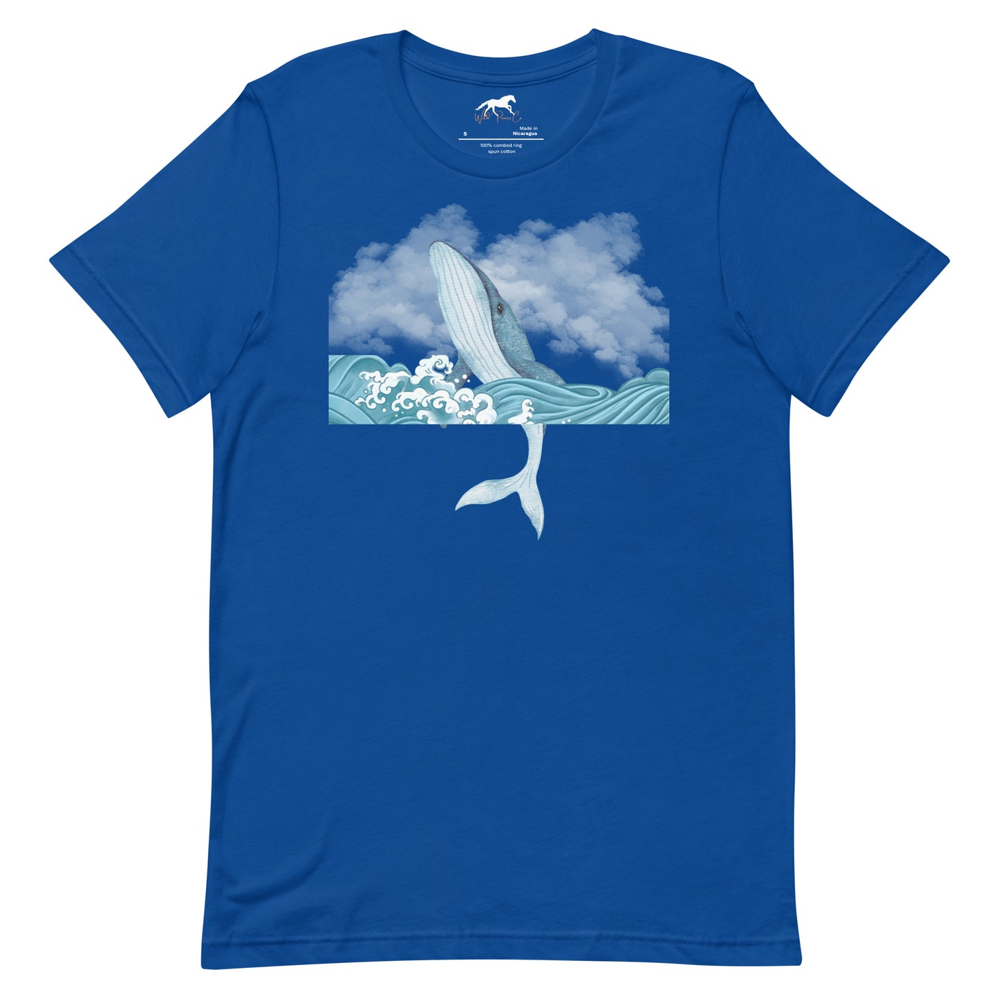 Unisex T-shirt - Breaching whale