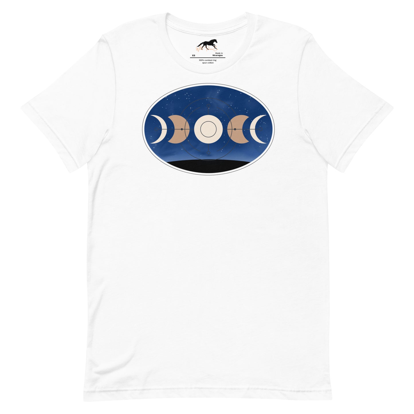 Unisex T-shirt - Moon phases