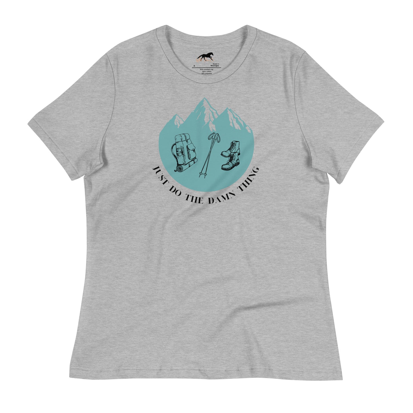 Women's Relaxed T-Shirt - Hiking, mountains