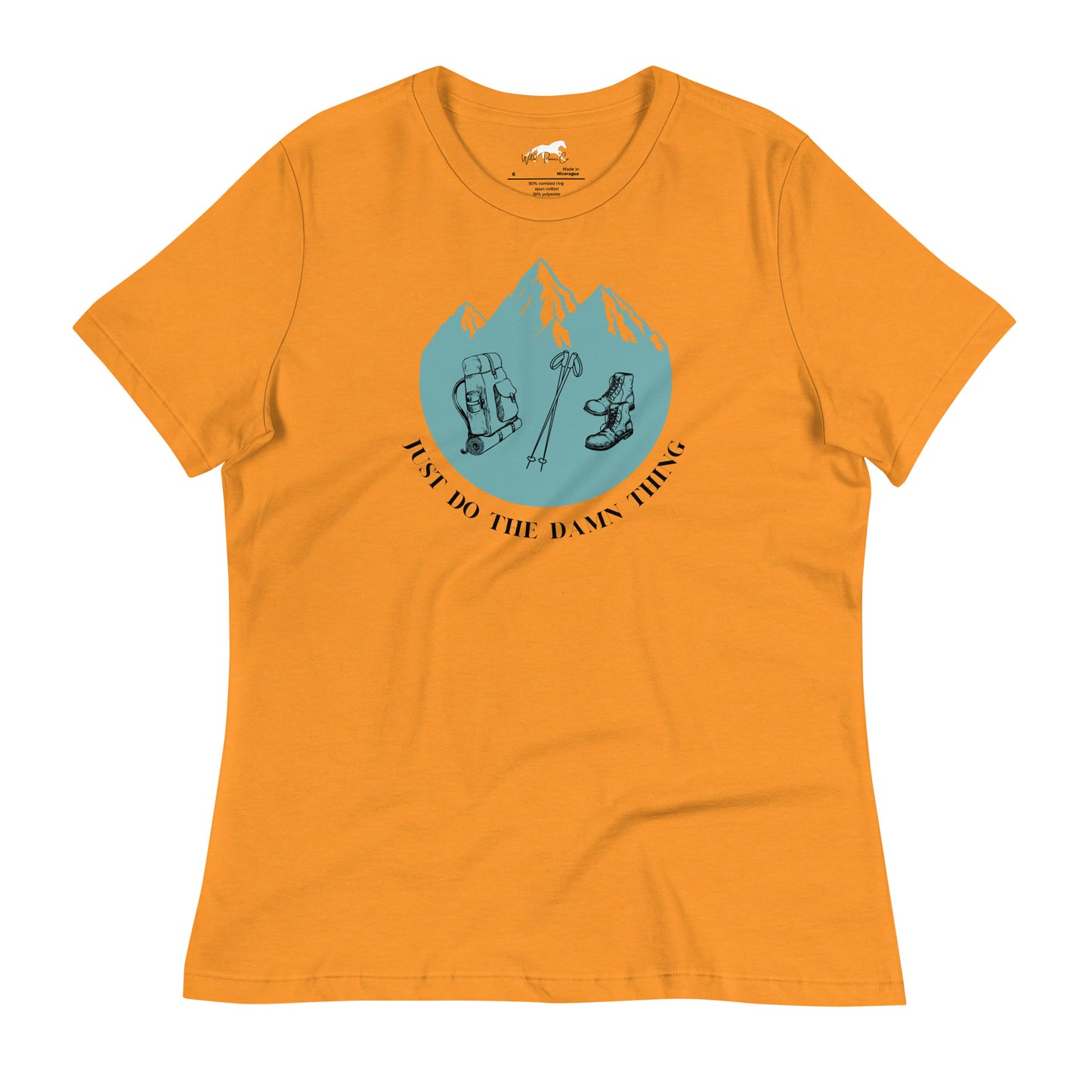 Women's Relaxed T-Shirt - Hiking, mountains