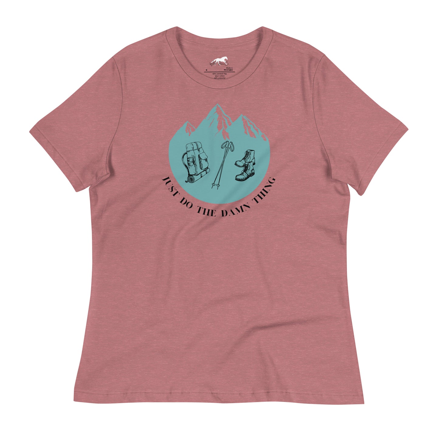 Women's Relaxed T-Shirt - Hiking, mountains