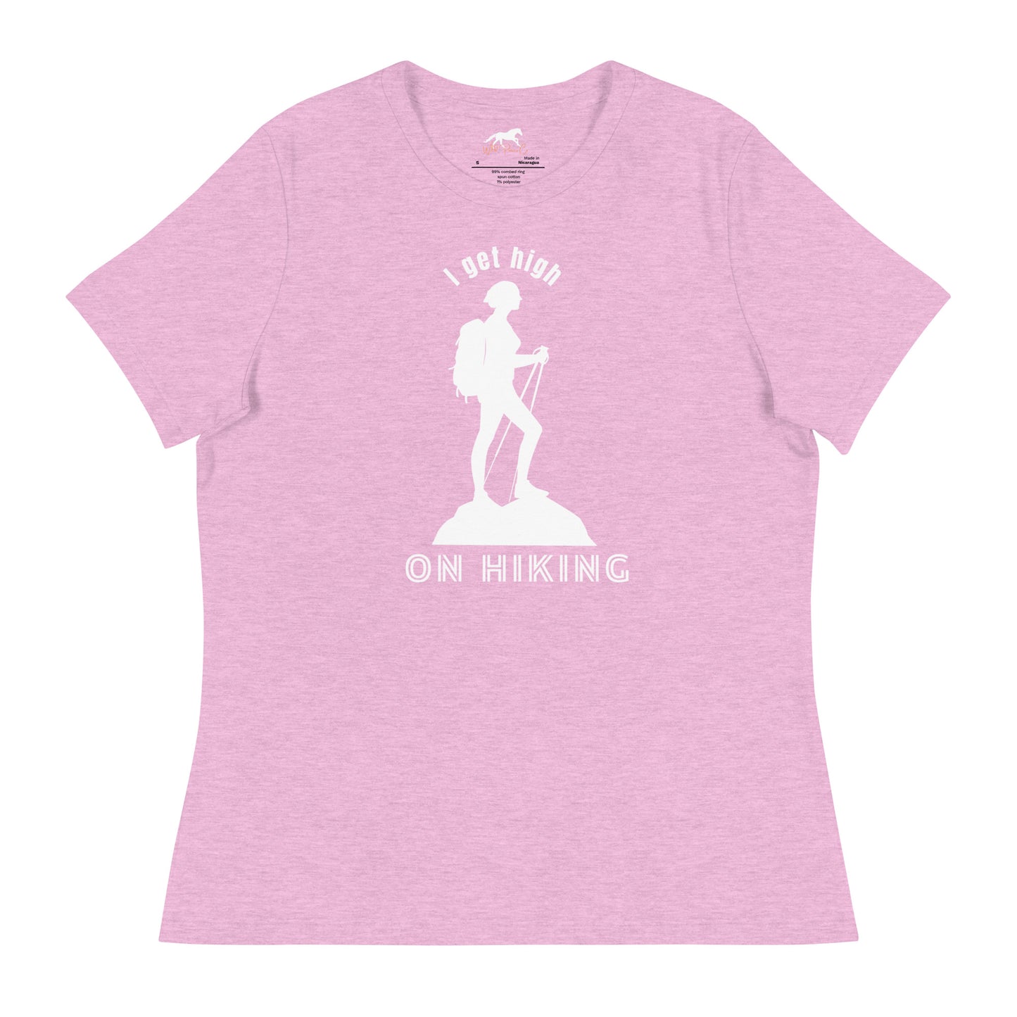 Women's Relaxed T-Shirt - High on hiking