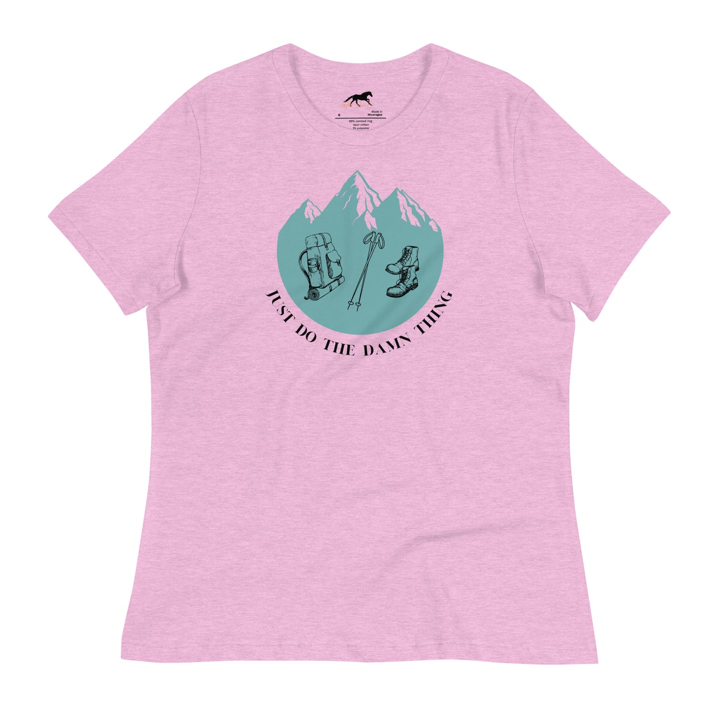 Women's Relaxed T-Shirt - Hiking, mountains