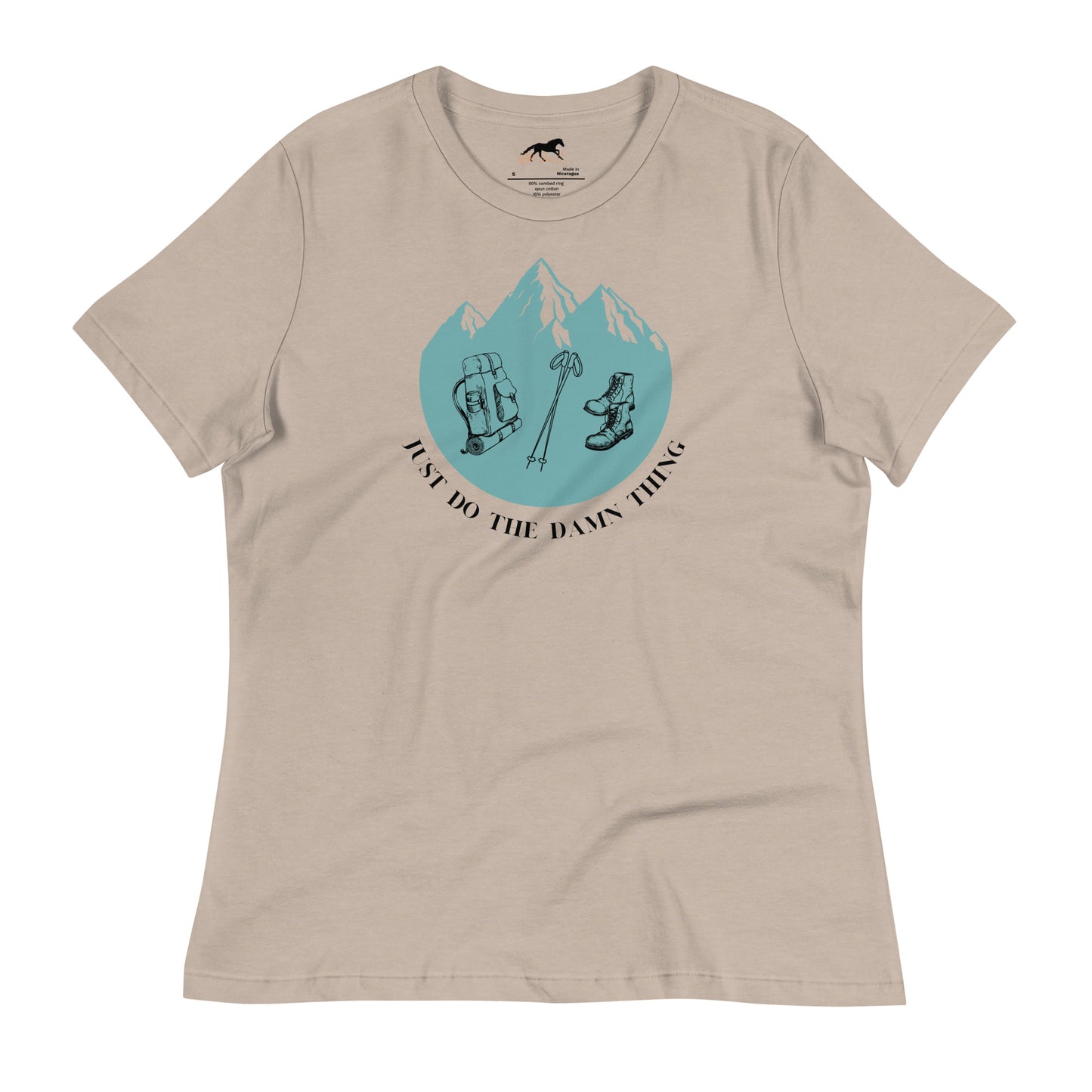 Women's Relaxed T-Shirt - Hiking, mountains