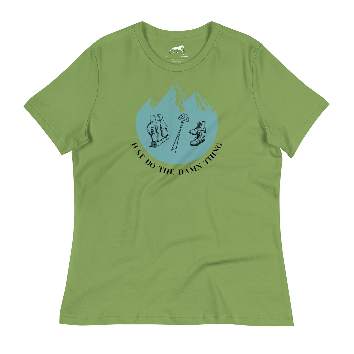 Women's Relaxed T-Shirt - Hiking, mountains