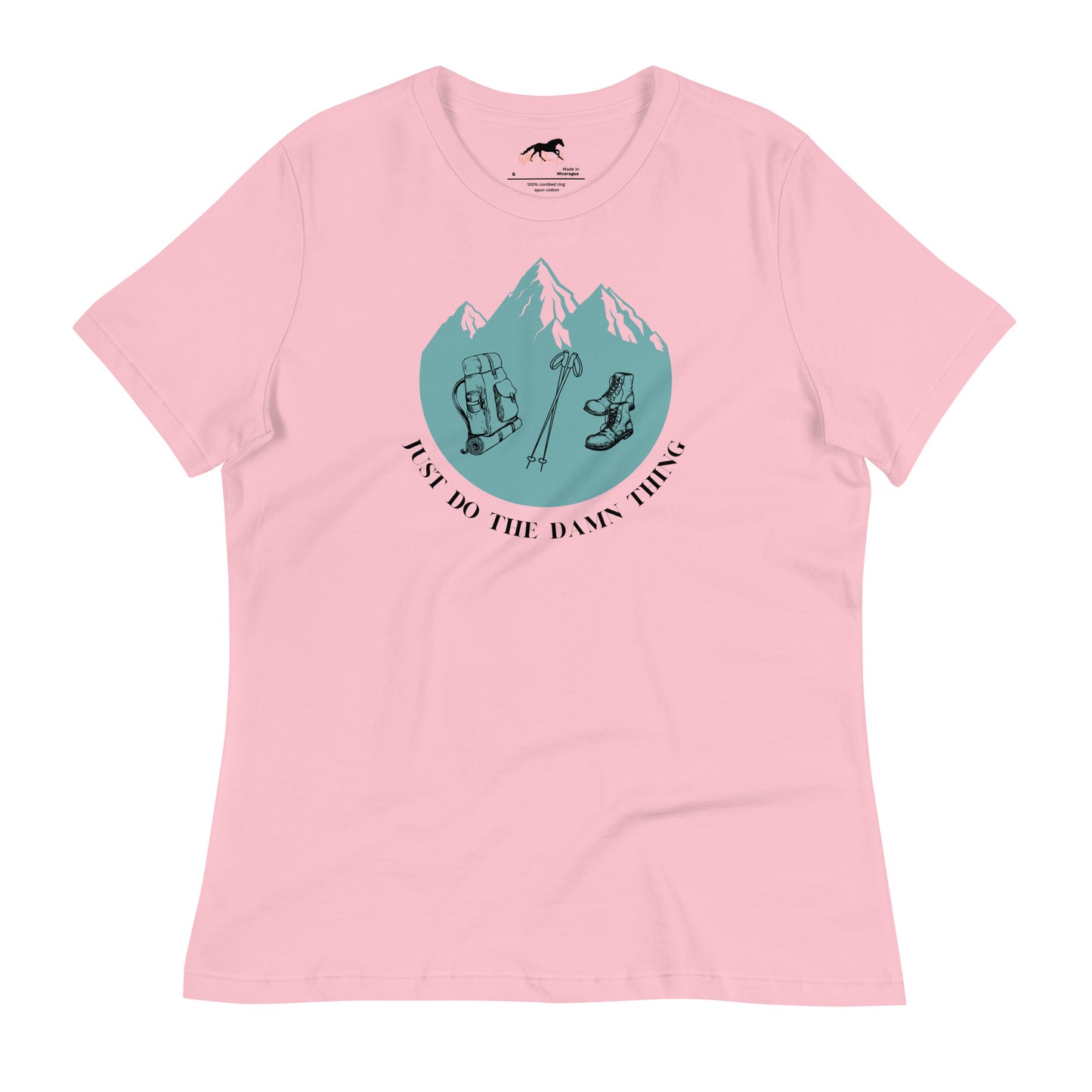 Women's Relaxed T-Shirt - Hiking, mountains