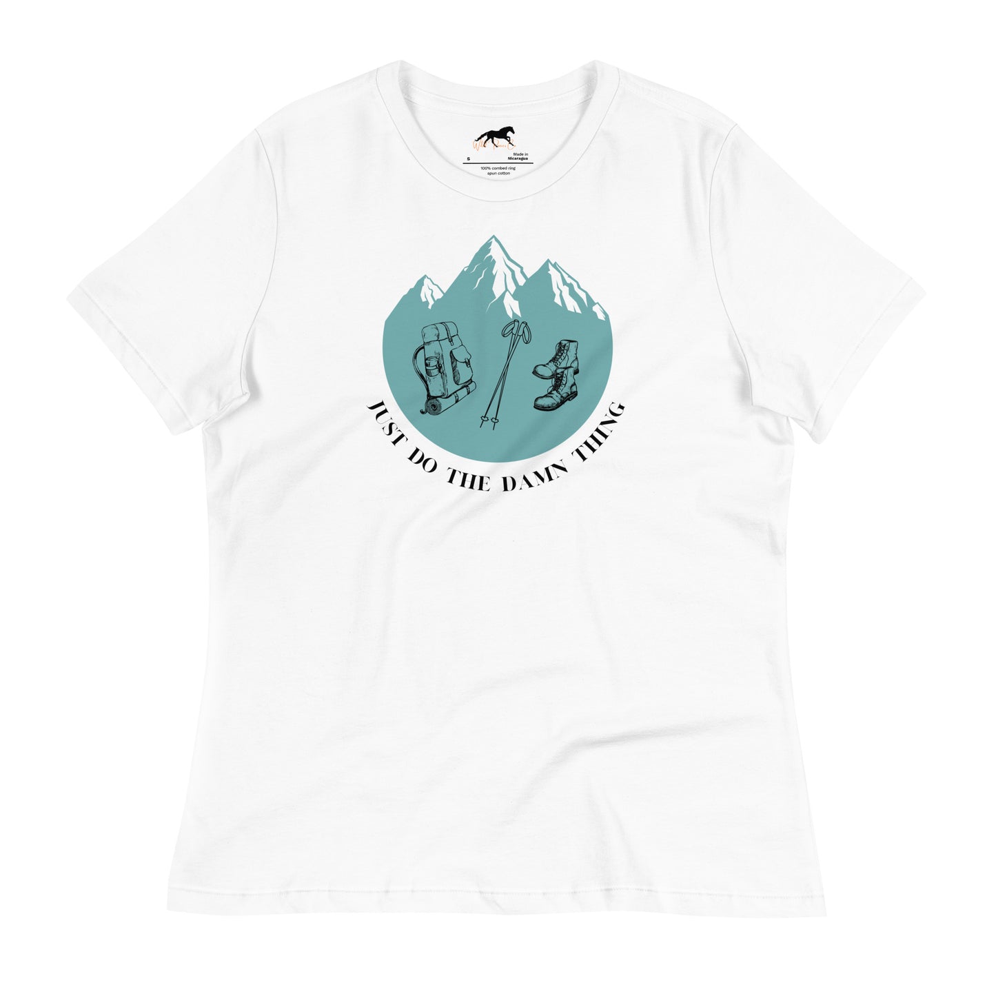 Women's Relaxed T-Shirt - Hiking, mountains